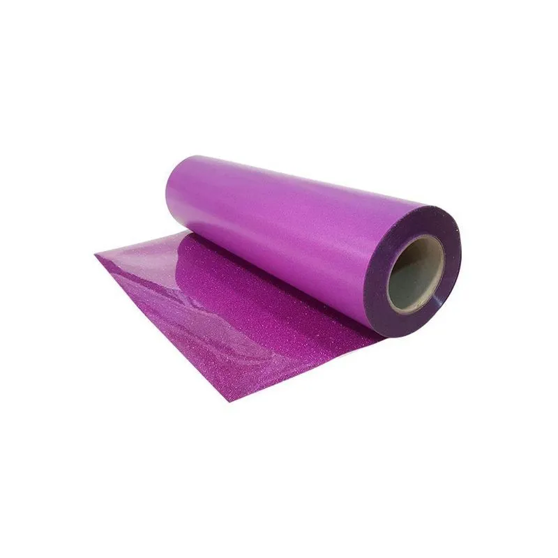 Power Pu Filme Glitter Sublimático - Pink - 50 Cm - 10 M