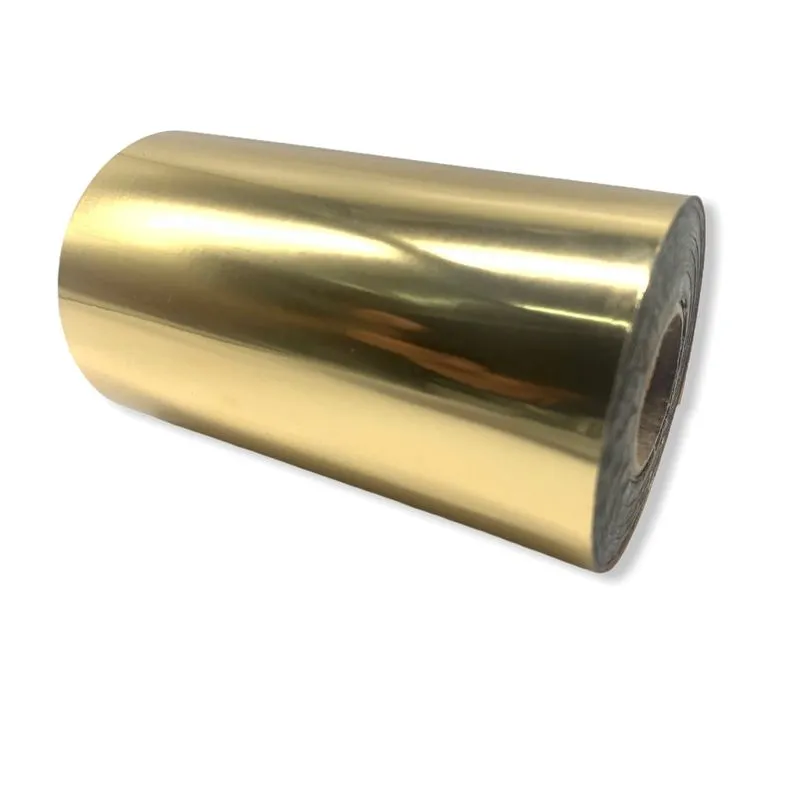 Ribbon Hot Stamping Cliche Ouro