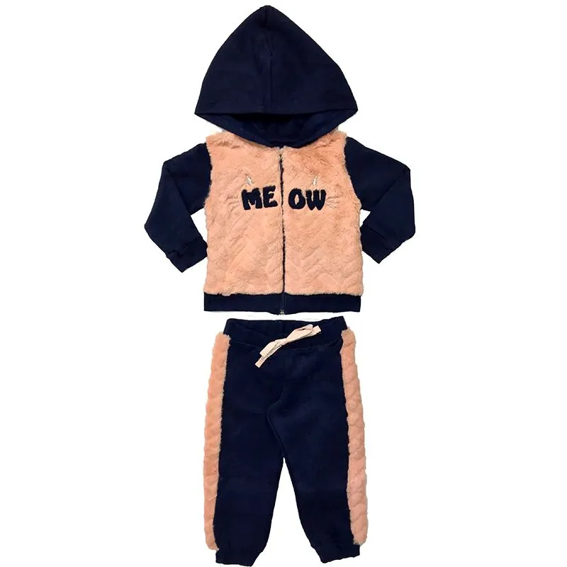 Conjunto Infantil Menina Pliush Com Estampa 1/3 - 1114741-MARINHO-3