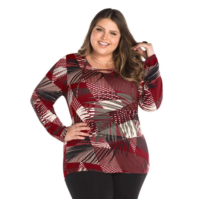Blusa Feminina Rovitex Plus Vermelho M