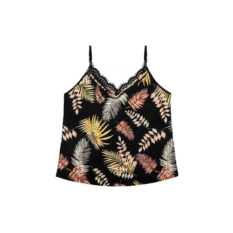 Regata Crepe Feminina Endless Preto P
