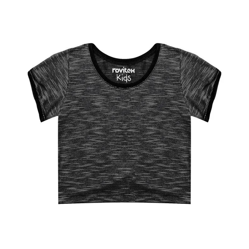 Blusa Infantil Básica Rovitex Kids Preto 4