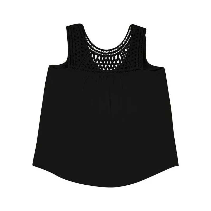 Blusa Viscose Feminina Endless Preto GG