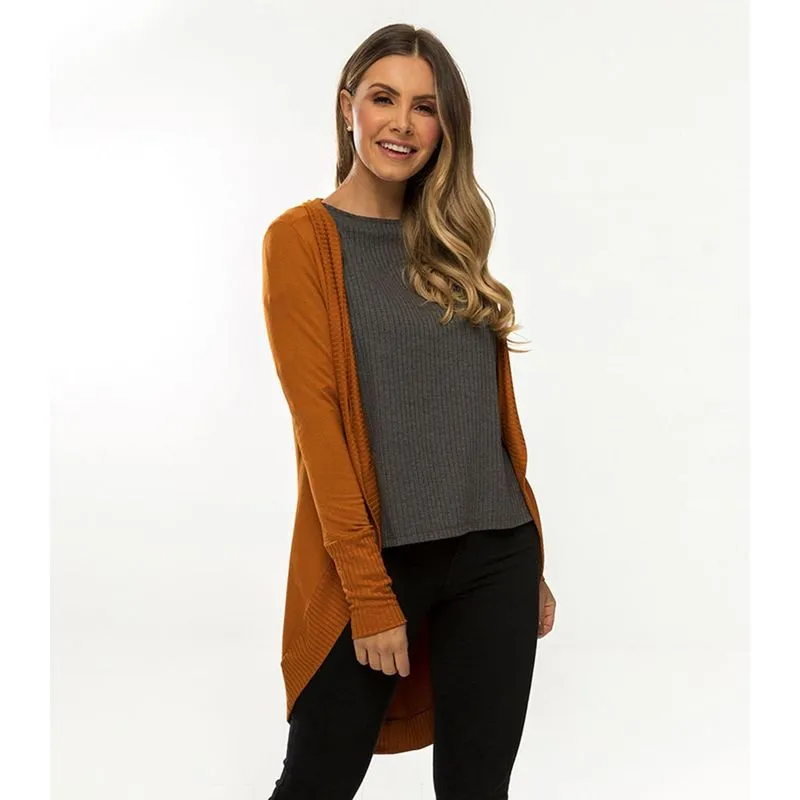 Cardigan Feminino Molecotton Endless Marrom G