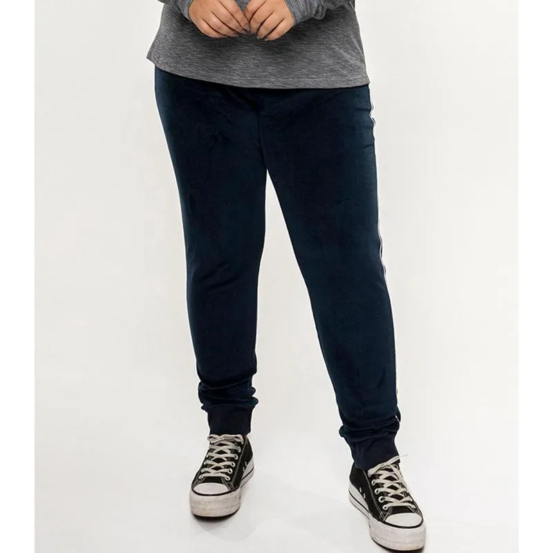 Calça Feminina Jogger Rovitex Plus Azul Plus P