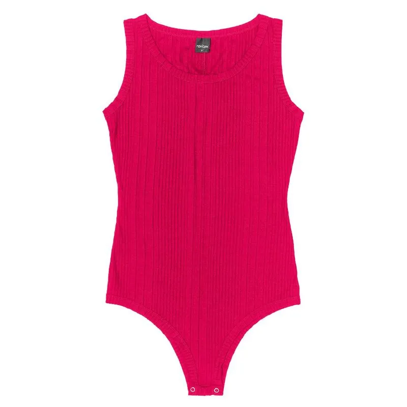Body Feminino Básico Rovitex Vermelho P