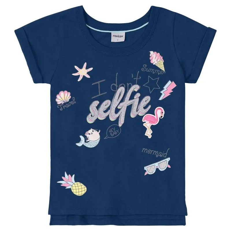 Blusa Infantil Rovitex Kids Azul 8