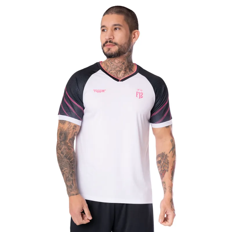 Camiseta Masculina Topper Falcão I F12 Branca - G