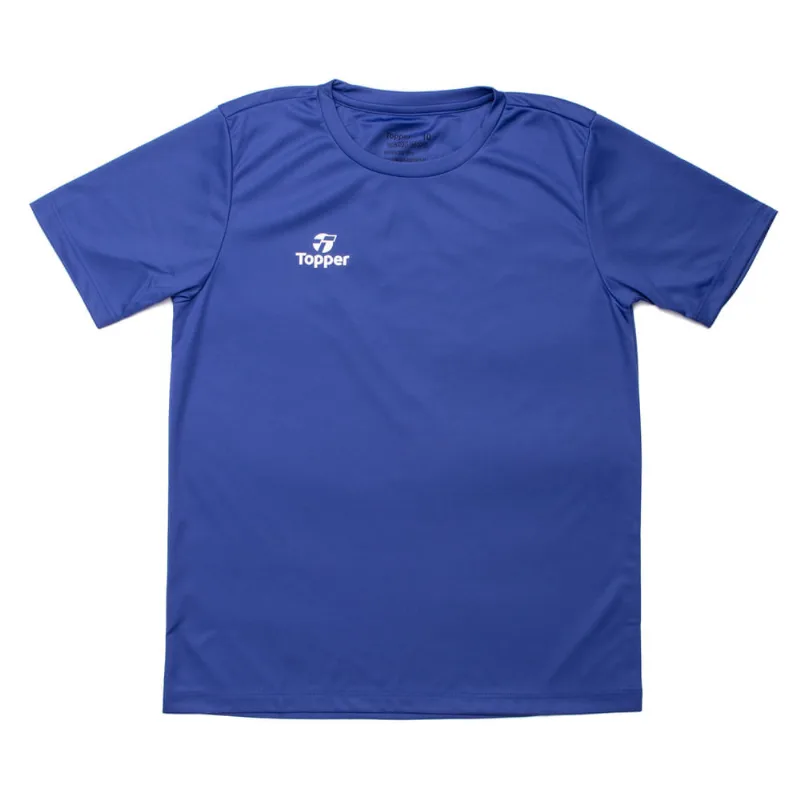 Camisa de Futebol Juvenil Topper Classic Azul - 14 - Topper