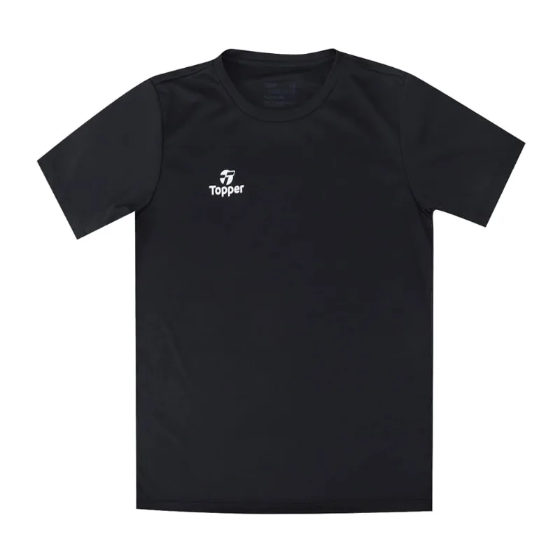 Camisa Juvenil Topper Classic Preto - 12 - Topper