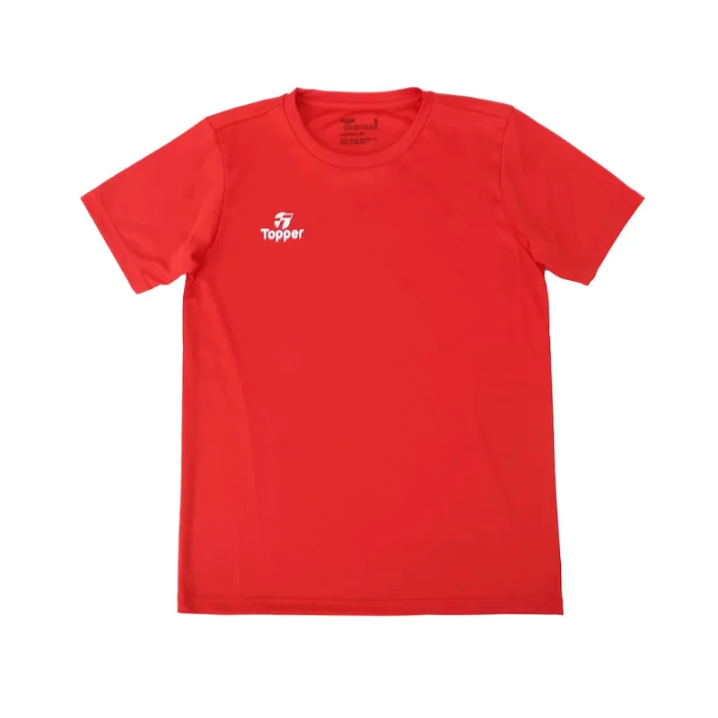 Camiseta Juvenil Topper Classic Vermelho - 8 - Topper