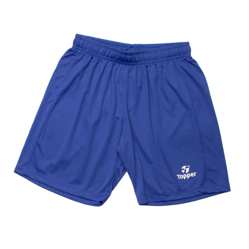 Calção de Futebol Juvenil Topper Classic New Azul - 12 - Topper