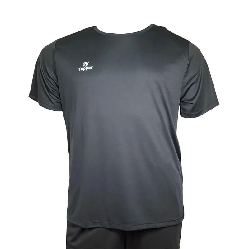 Camiseta Topper Classic Plus Size Masculina XXG / Preto.