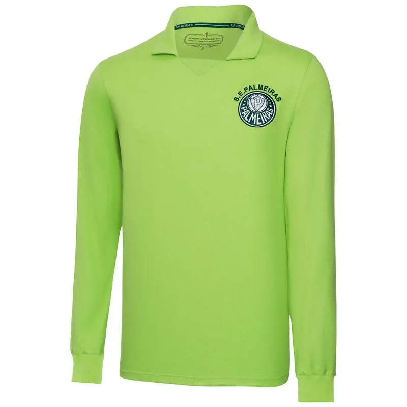 Camisa Goleiro 1977 Manga Longa - Verde Claro - P