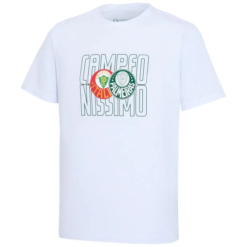 Camisa Palmeiras Campeoníssmo Masculina - Branco - M