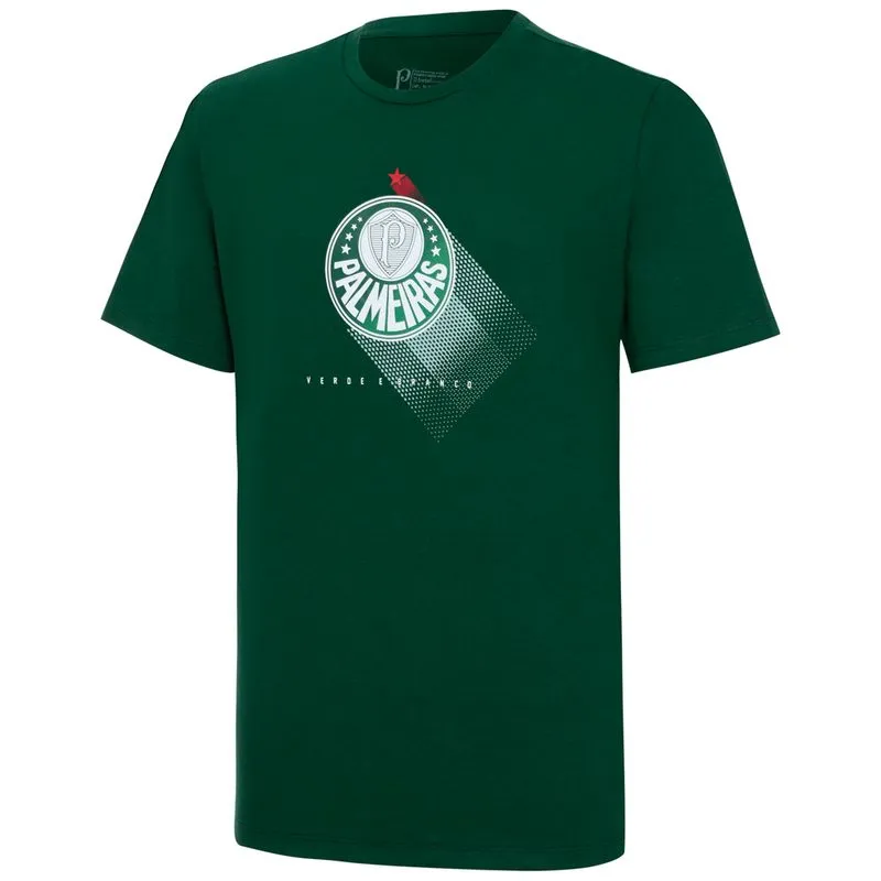 Camisa Palmeiras Escudo Masculina - Verde - GG