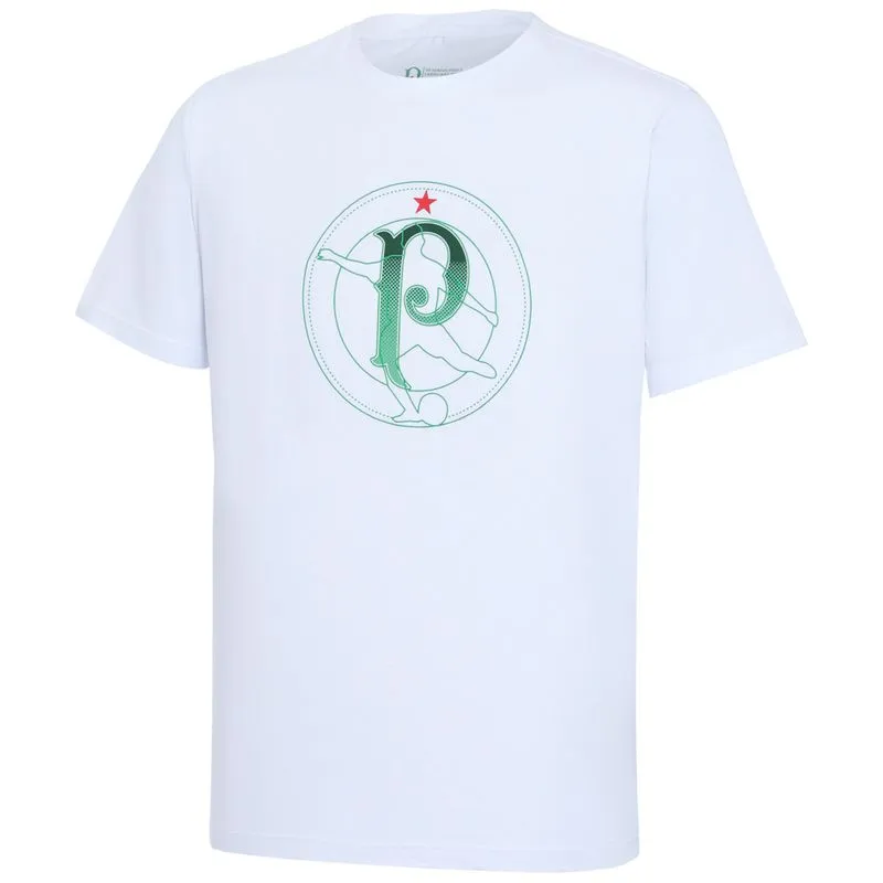 Camisa Palmeiras Atleta Masculina - Branco - P