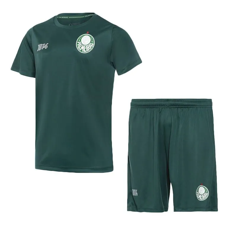 Kit Palmeiras 1914 Infantil (camisa + Calção)