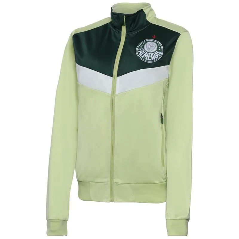 Agasalho Palmeiras Fair Play Feminino - Matcha/Verde Escuro - P
