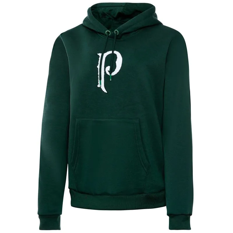Moletom Palmeiras Tradicional Feminino - Verde Escuro - GG