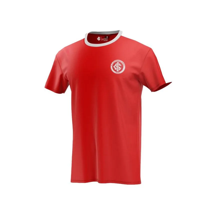 Camisa Infantil de Futebol Internacional Decathlon Vermelha - 9-10 ANOS