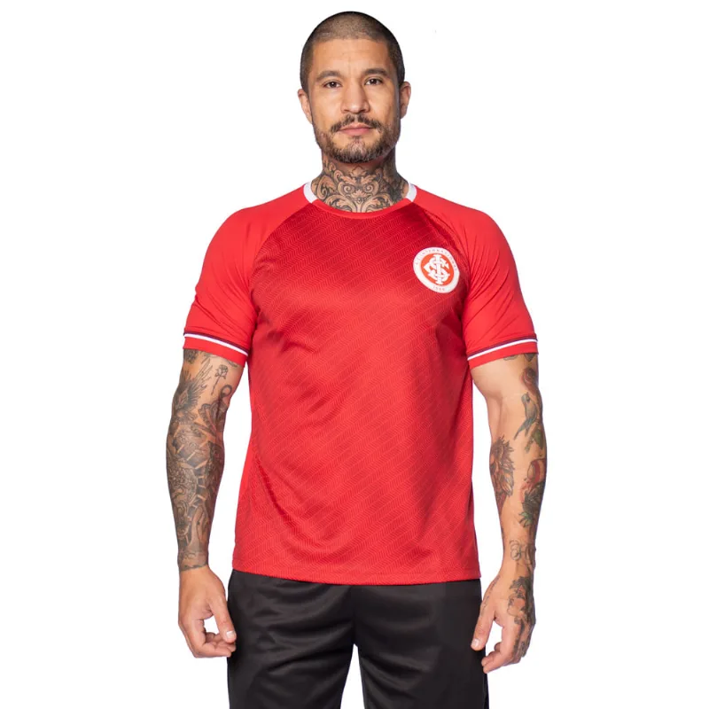 Camiseta Masculina Betel Internacional Strong Estampada Vermelha - M