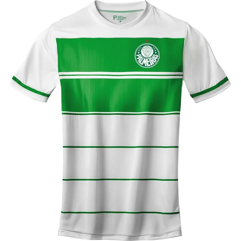 Camiseta Palmeiras Defense IV Masculina - Branco/Verde - G