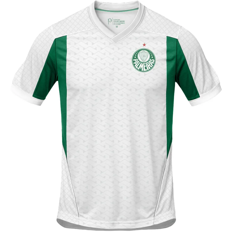 Camiseta Palmeiras Score II Masculina - Branco/Verde - M