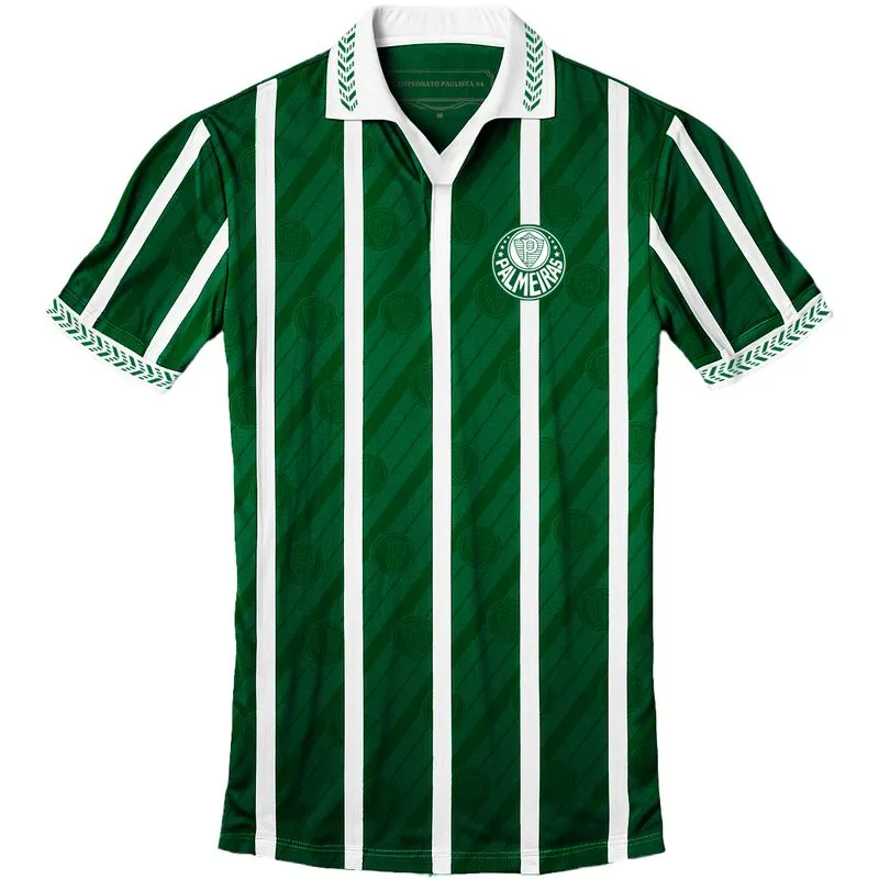 Camiseta Palmeiras Retrô 1994 Juvenil - Verde - 10
