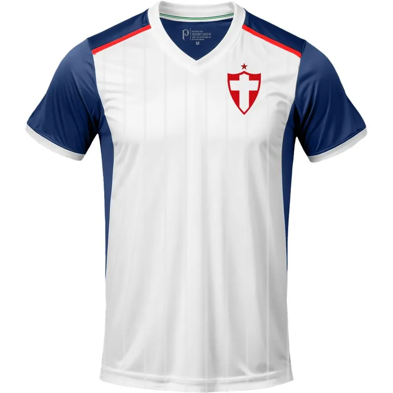 Camiseta Palmeiras Energy II Juvenil - Branco/Azul - 8