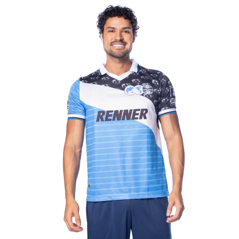 Camisa Masculina Betel Grêmio 1996 Tricolor - P
