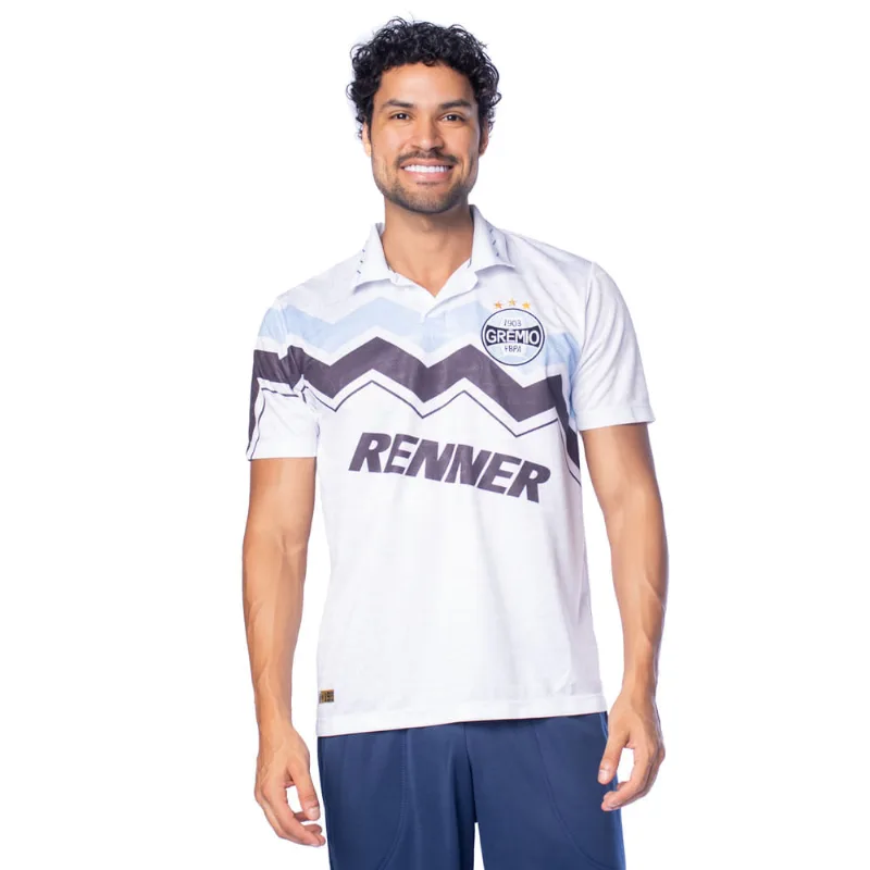 Camisa Masculina Betel Gremio Retrô Branco - M