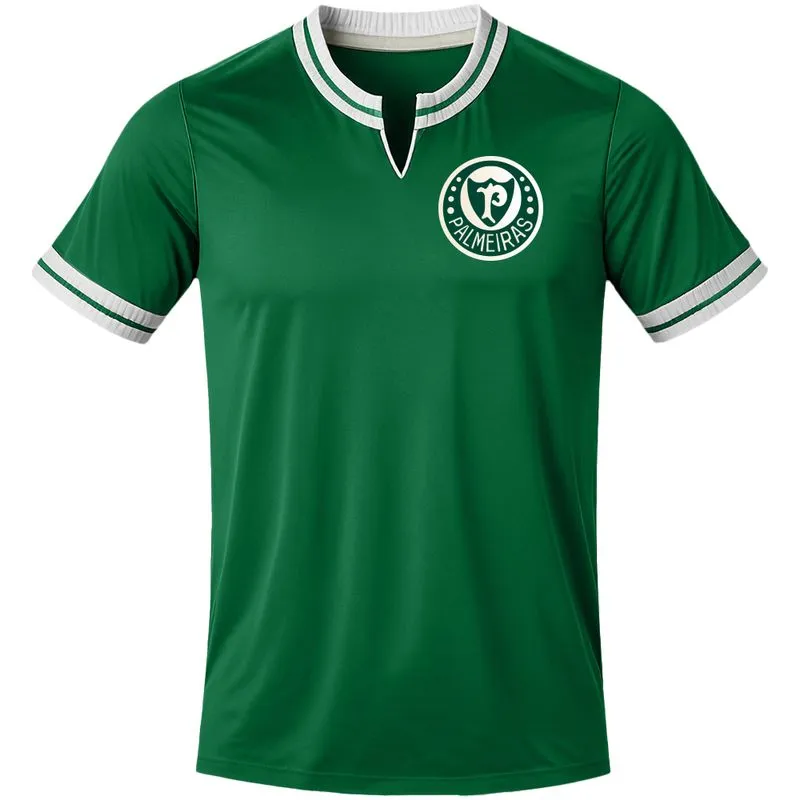 Camiseta Masculina Palmeiras Retrô 1972 - Verde - GG