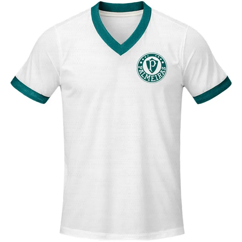 Camiseta Masculina Palmeiras Flame Retrô 1959 - Branco - G
