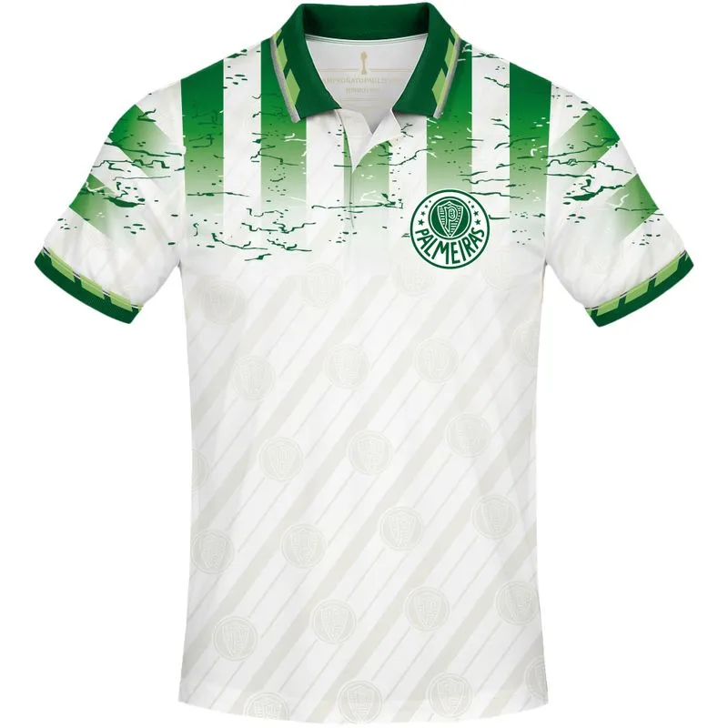 Polo Masculina Palmeiras Retrô 1996 - Branco - P