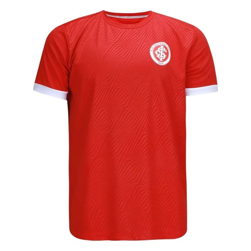 Camiseta Betel M/C Internacional Gigante Masc 1125091-424 G / VERMELHO-BRANCO