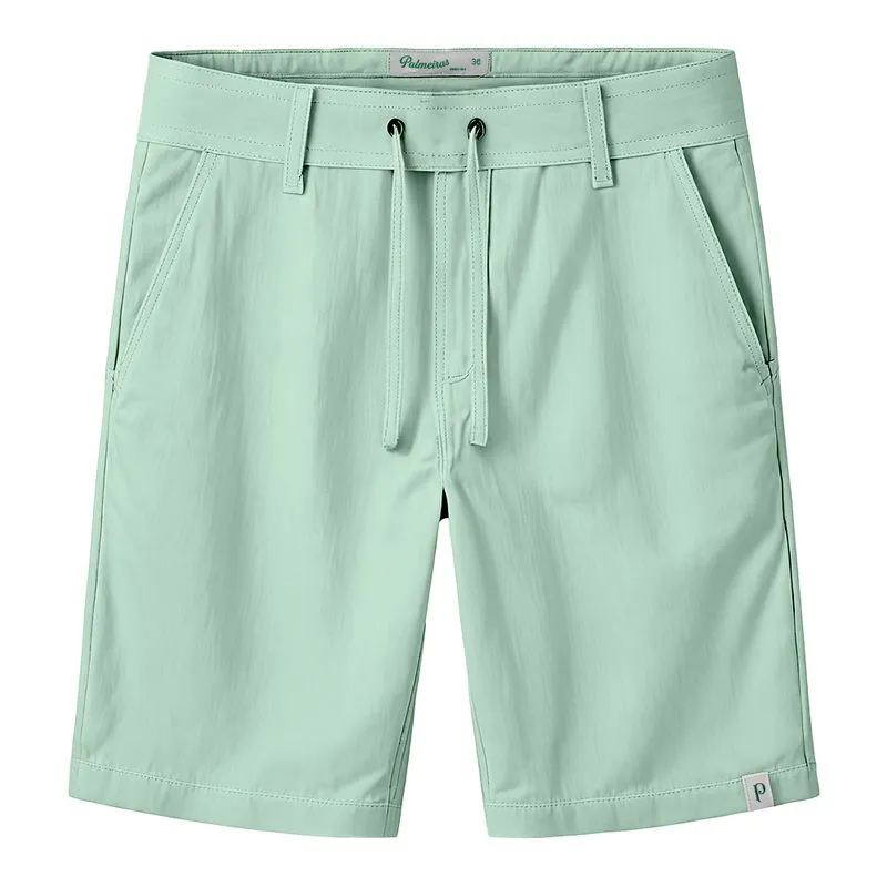 Bermuda Masculina Empapelada Palmeiras - Verde - P