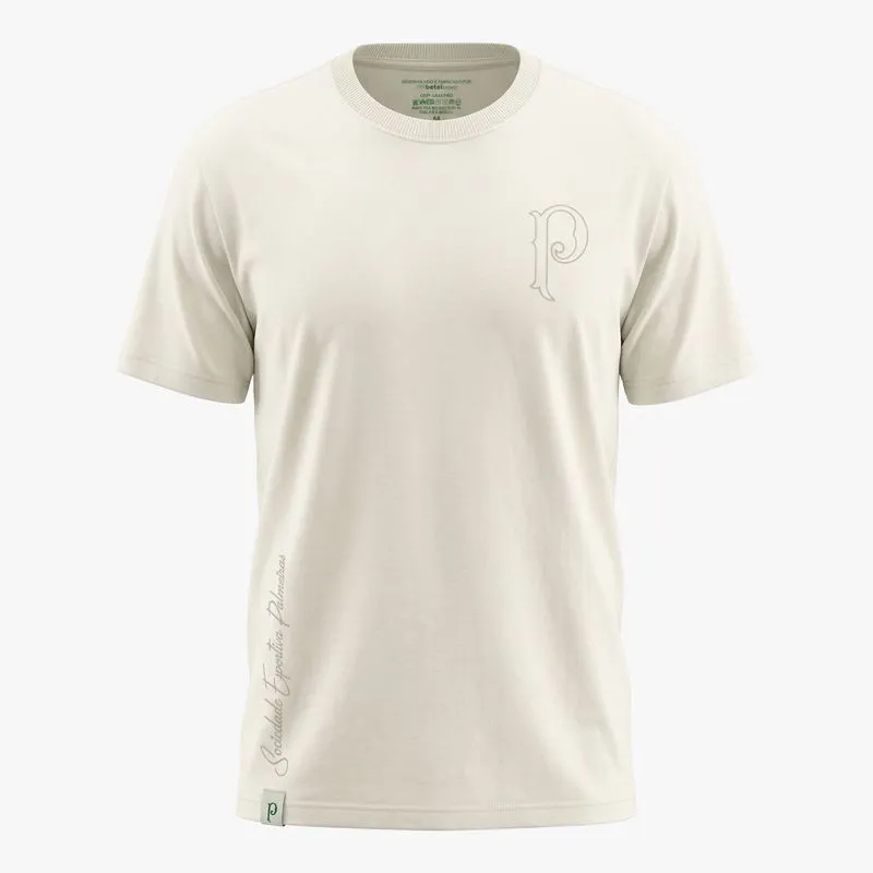 Camiseta Palmeiras Oversize Sociedade Masculina - Snow White - P