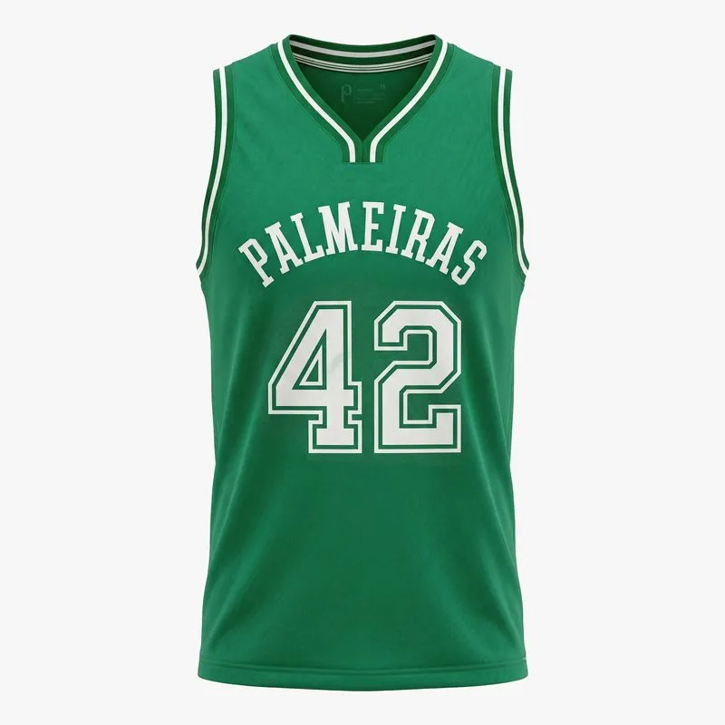 Regata Palmeiras Basquete Masculina - Verde - GG