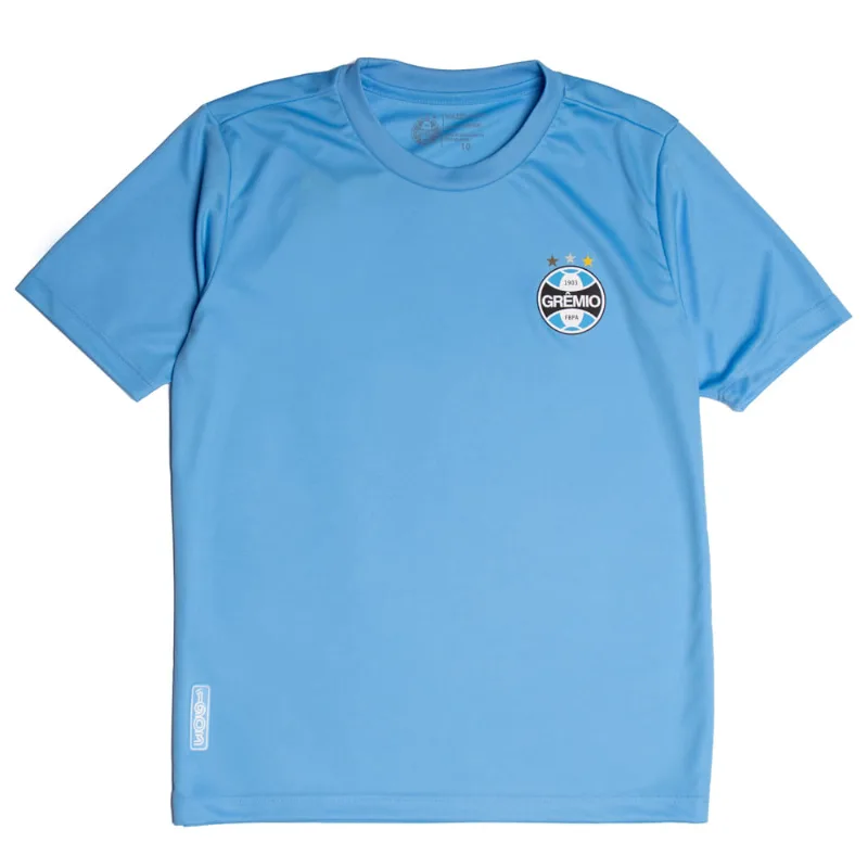 Camiseta Juvenil Betel Grêmio Escudo 1903 Azul - 10