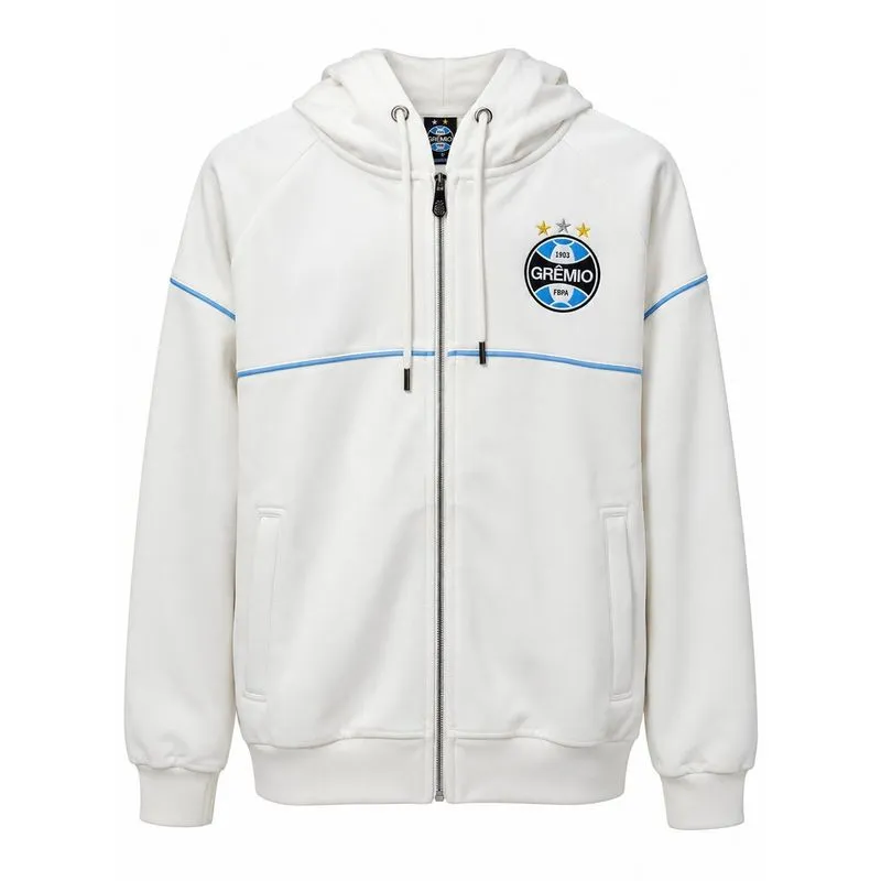Jaqueta Betel Grêmio Golden Masculina Branca M