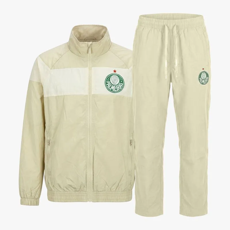 Agasalho Palmeiras Alviverde Masculino - Snow White/Pelican - 3G