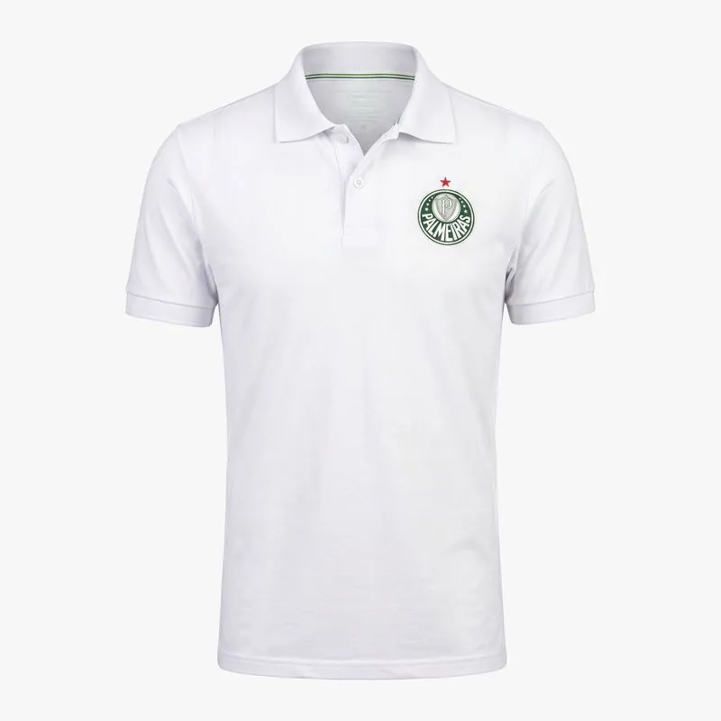 Polo Palmeiras Alviverde Masculino - Branco - G