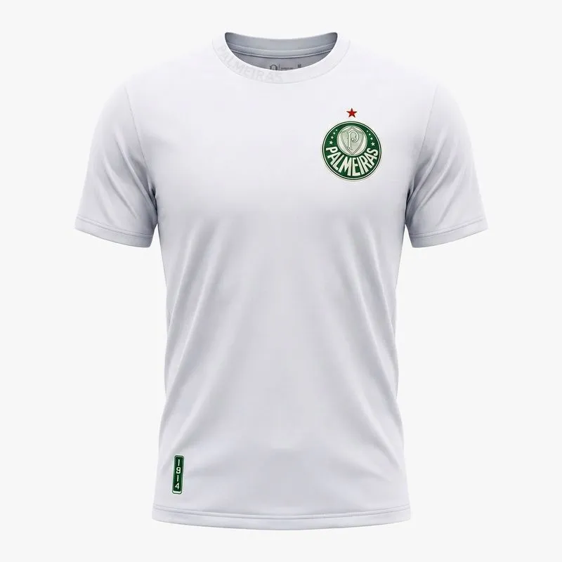 Camiseta Palmeiras 1914 Juvenil - Branco - 12
