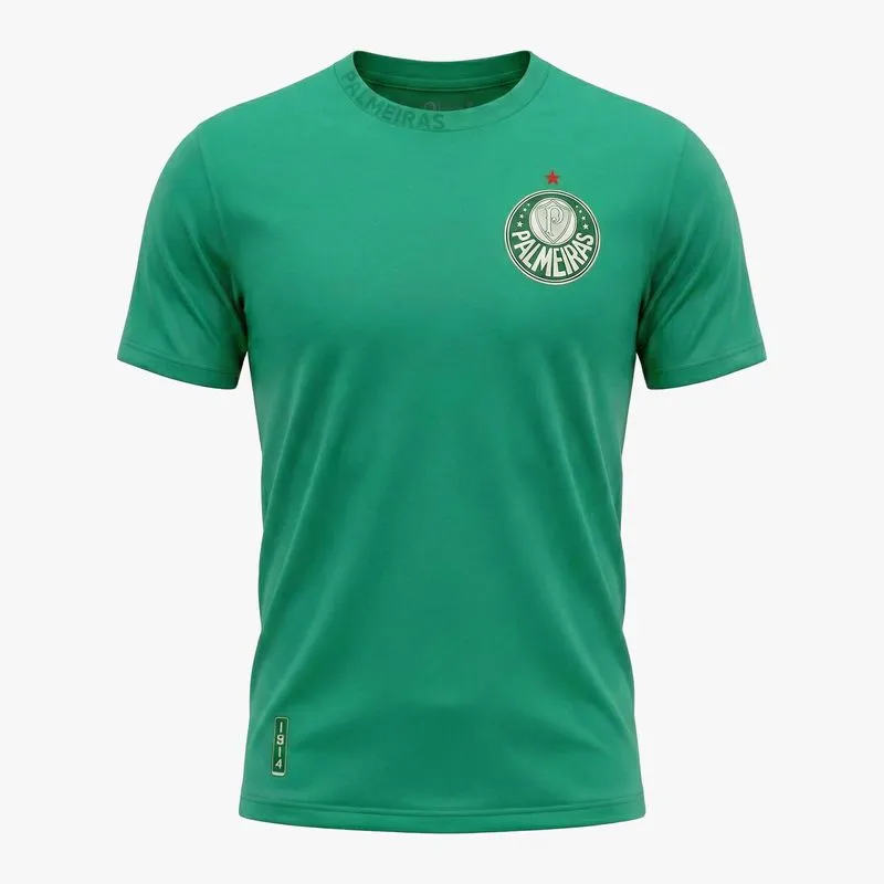 Camiseta Palmeiras 1914 Masculina Plus Size - Viridis - 5G