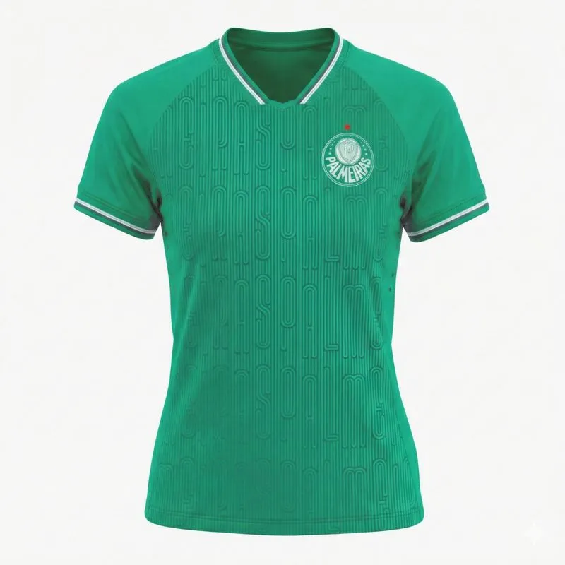 Camiseta Palmeiras Champion 1914 Feminina - Viridis - M