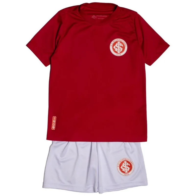Conjunto Infantil Betel Inter 1909 Torcida Vermelho/branco - 8