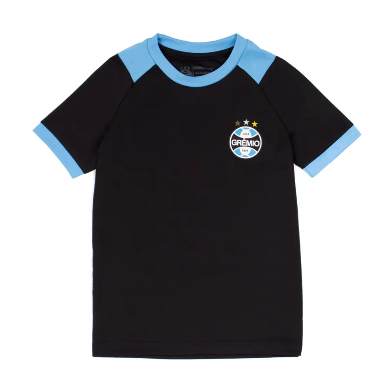 Camiseta Infantil Betel Grêmio Geral Preto - 12