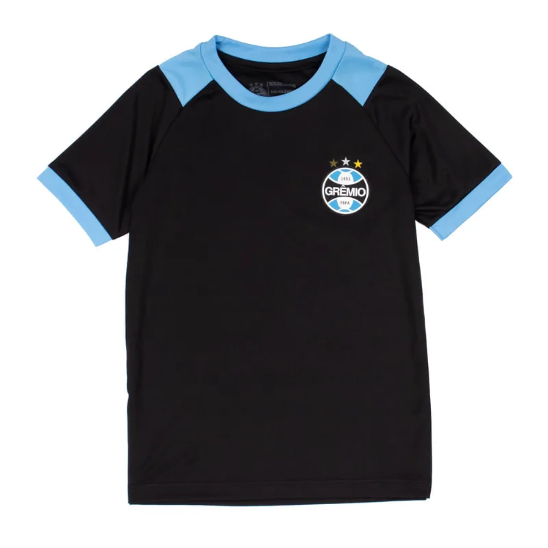 Camiseta Infantil Betel Grêmio Geral Preto - 8