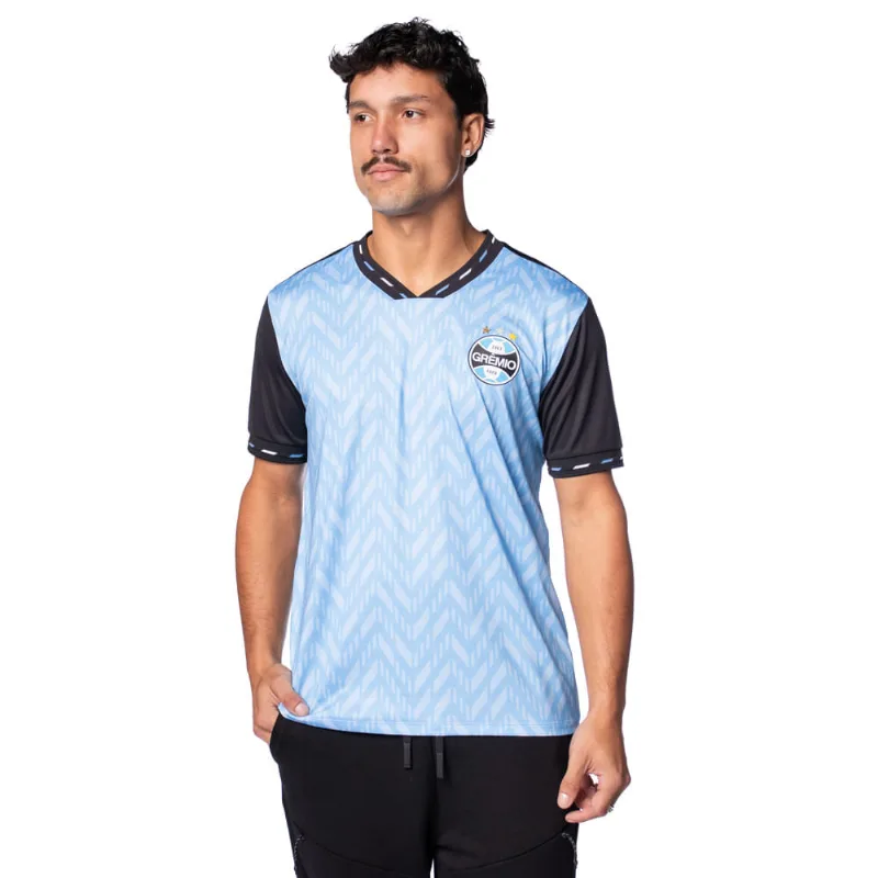 Camiseta Masculino Betel Champion Grêmio Azul/Preto - M